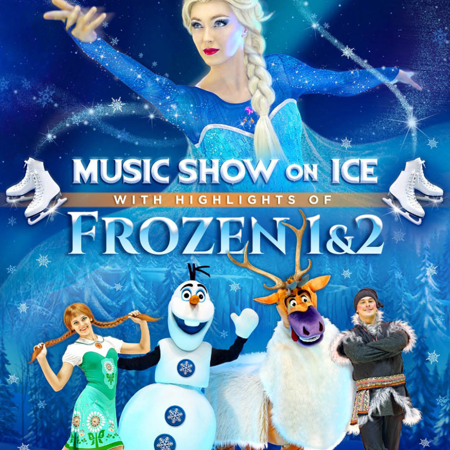 Frozen 1&2 Espectáculo de música sobre hielo-Marbella Arena